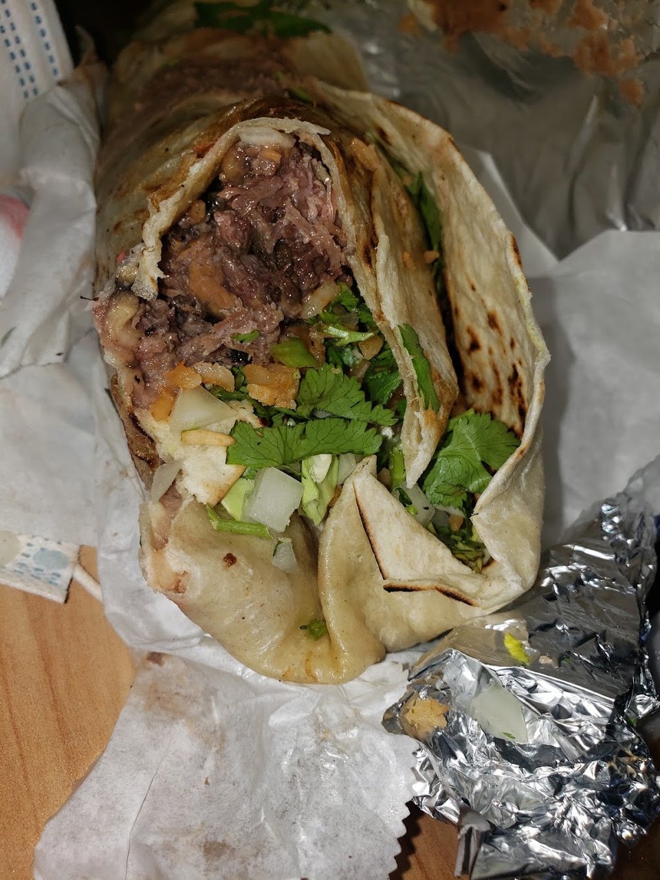 Burrito De Lengua Burrito